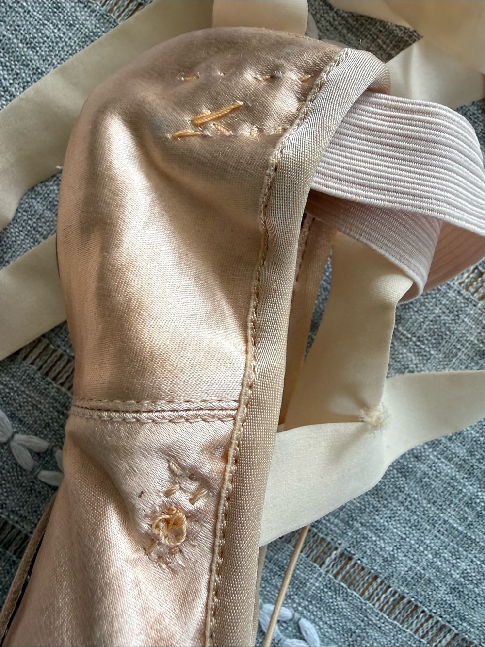BLOCH Eurostretch Split Sole Pointe Shoes Never Worn Size 6.5 XXX - Picture 7 of 8